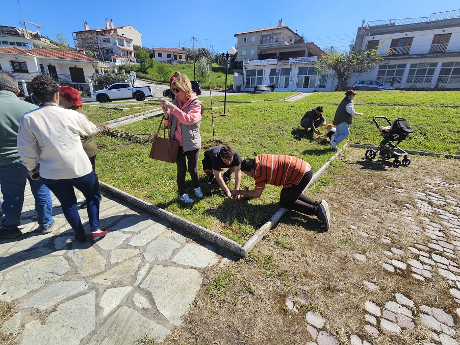 Επιτυχημένη δενδροφύτευση στη Νέα Καλλικράτεια Επιτυχημένη δενδροφύτευση στη Νέα Καλλικράτεια