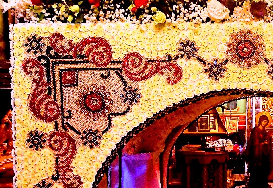 Λεπτομέρεια από τον Επιτάφιο της Ουρανούπολης Λεπτομέρεια από τον Επιτάφιο της Ουρανούπολης