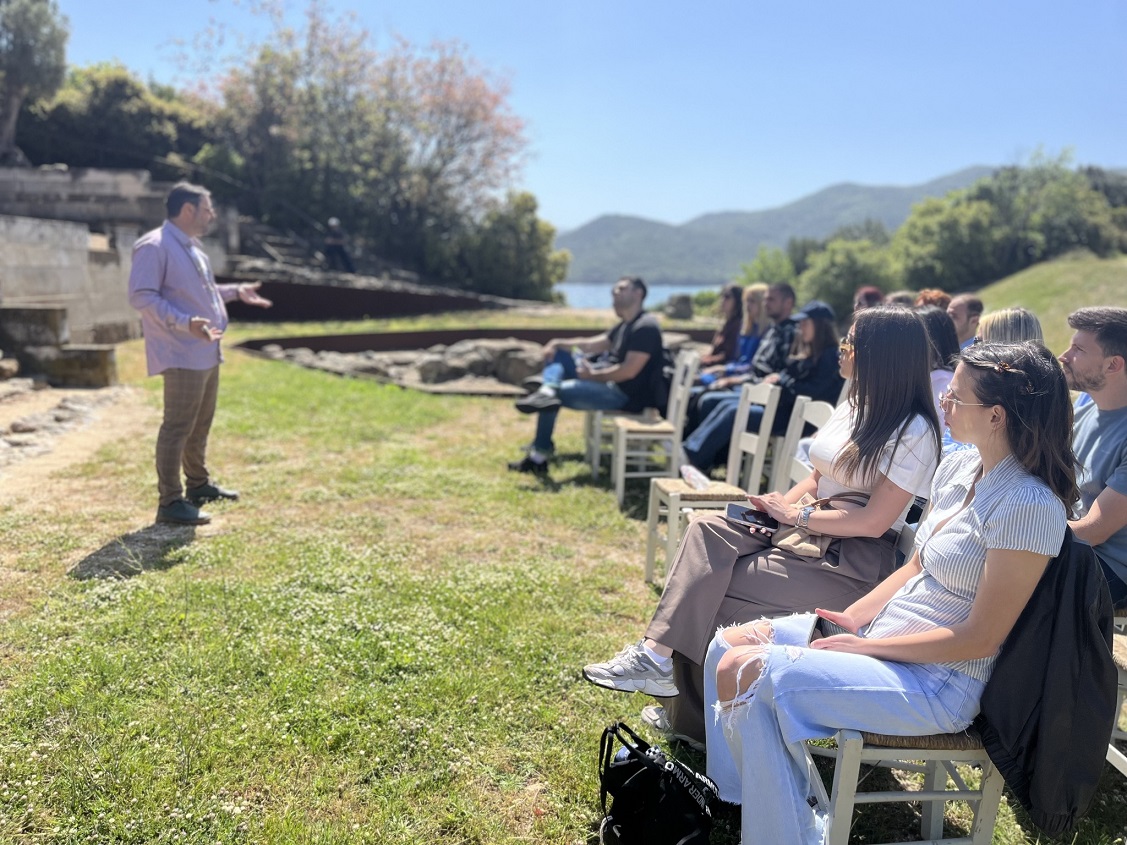 Φοιτητές από το Μαυροβούνιο στο Συμπόσιο Following Aristotle στα Αρχαία Στάγειρα