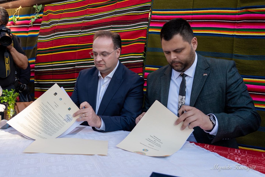 Υπογραφή μνημονίου συνεργασίας μεταξύ του Δήμου Αριστοτέλη και του Δήμου Nikšić 