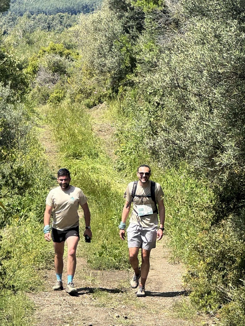 Δρομείς στο Sithonia trail run