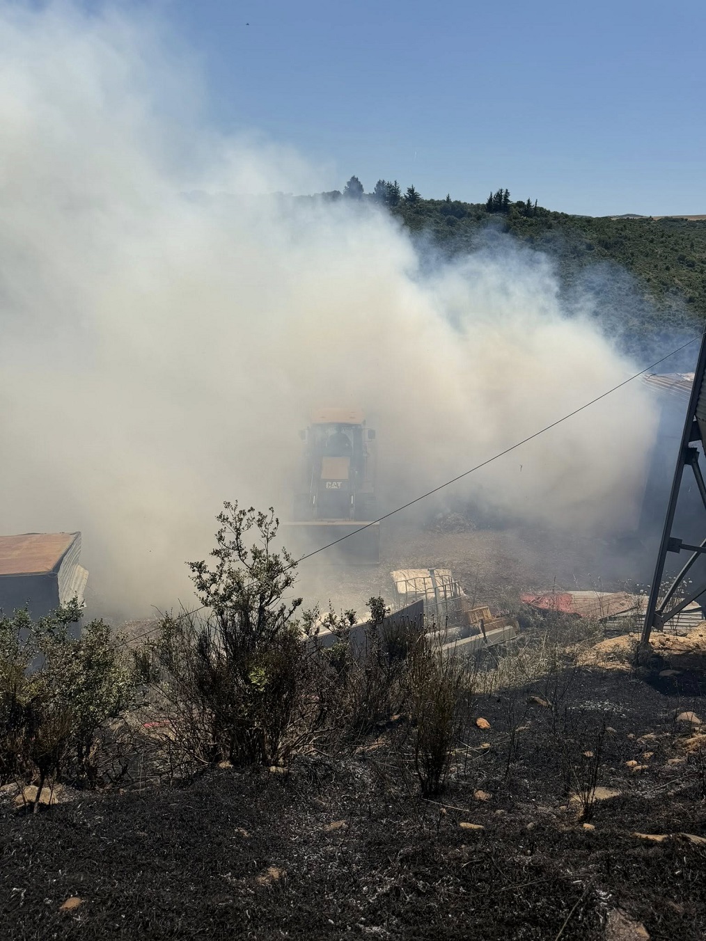 Φωτιά στο Γαλαρινό