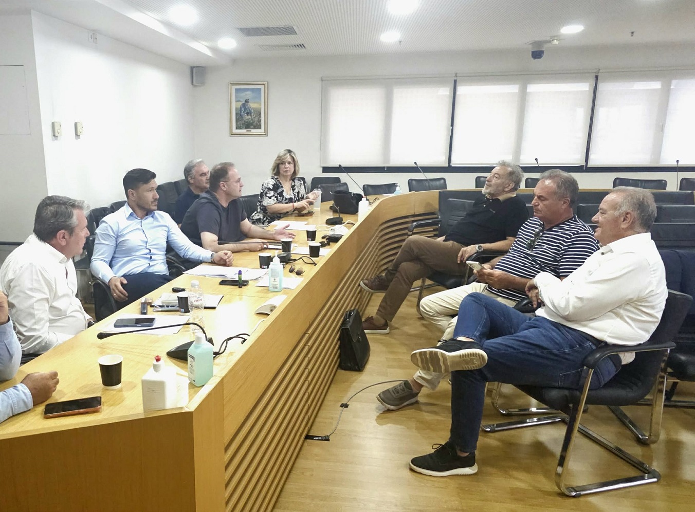 Σύσκεψη των δημάρχων της Χαλκιδικής για το νερό Σύσκεψη των δημάρχων της Χαλκιδικής για το νερό