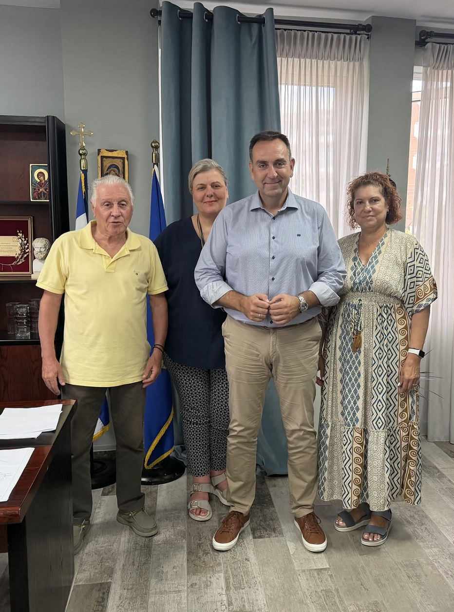 Συνάντηση αντιπεριφερειάρχη Χαλκιδικής με στελέχη της ΑΝΕΤΧΑ