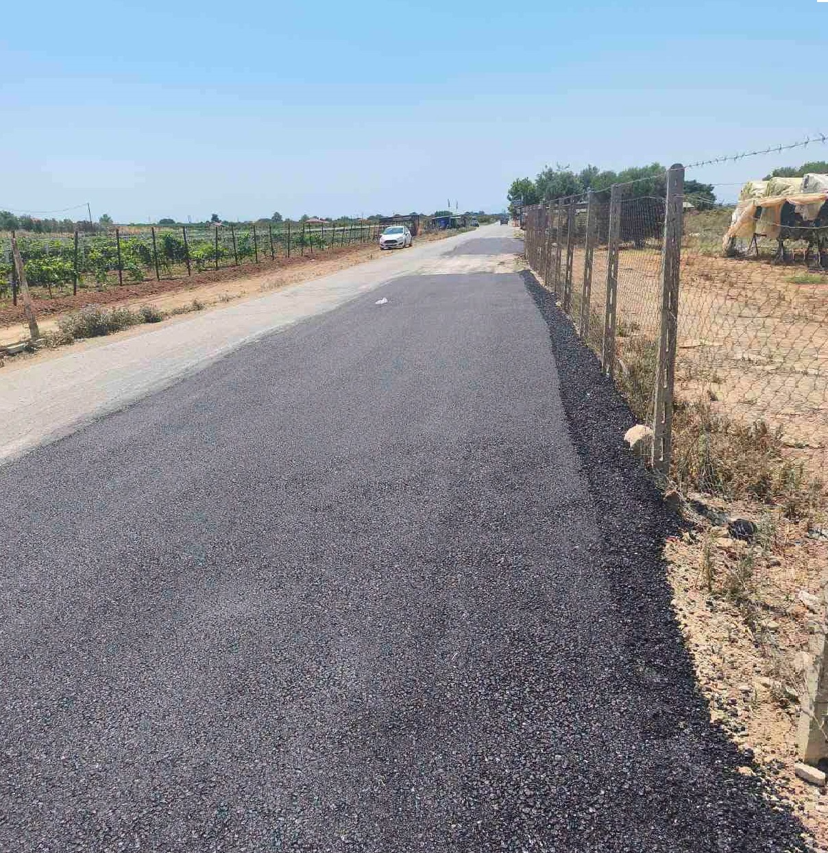 Ασφαλτοστρωμένος δρόμος στο Δήμο Ν. Προποντίδας Ασφαλτοστρωμένος δρόμος στο Δήμο Ν. Προποντίδας
