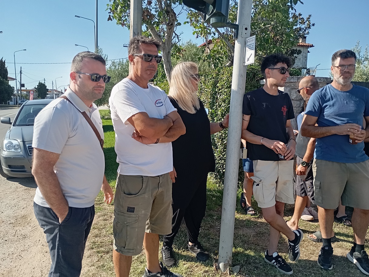 Διαμαρτυρία στην Άφυτο για την κεραία κινητής τηλεφωνίας