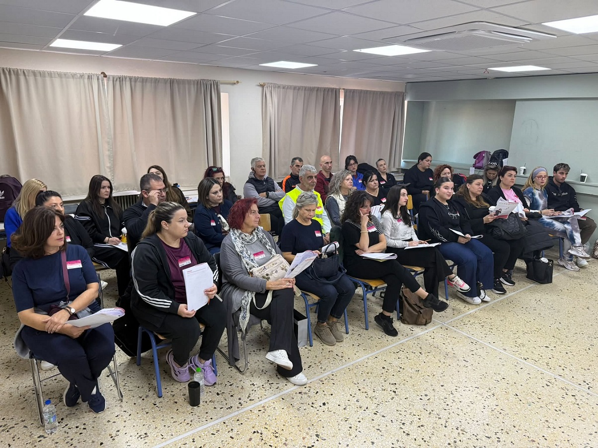Από το σεμινάριο πρώτων βοηθειών στα Σήμαντρα